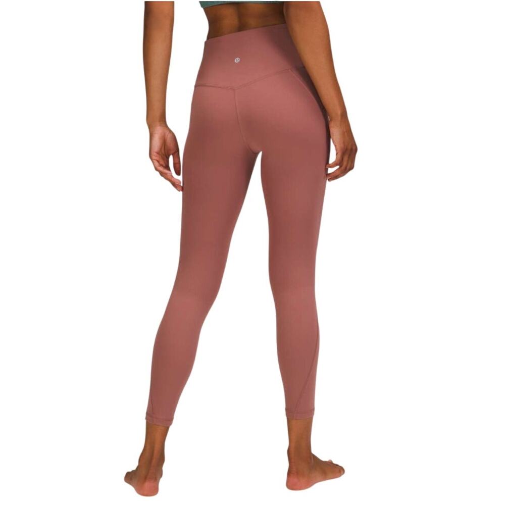 Lululemon Align High Rise Pant with Pockets 25” Size 6 Spiced Chai